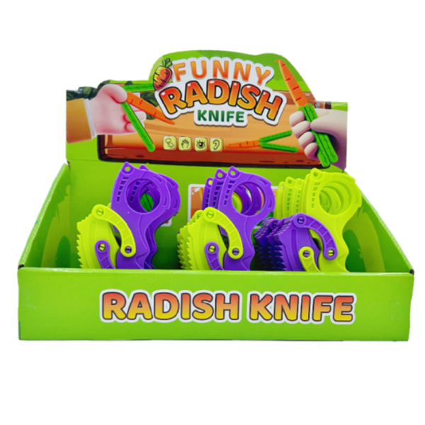 Игрушка антистресс «Radish-knife»