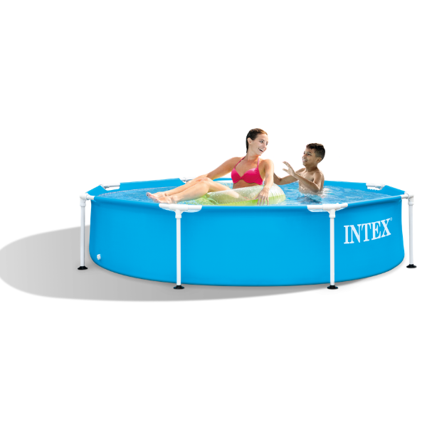 INTEX Бассейн METAL FRAME 244x51cm, 1828Л, металлический каркас