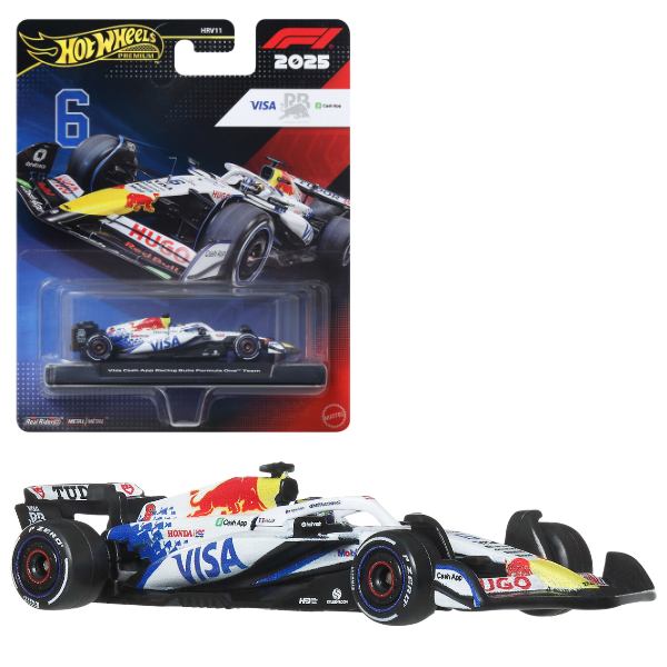 Коллекционная машинка Hot Wheels Premium «VCARB: Isack Hadjar #6», 1:64