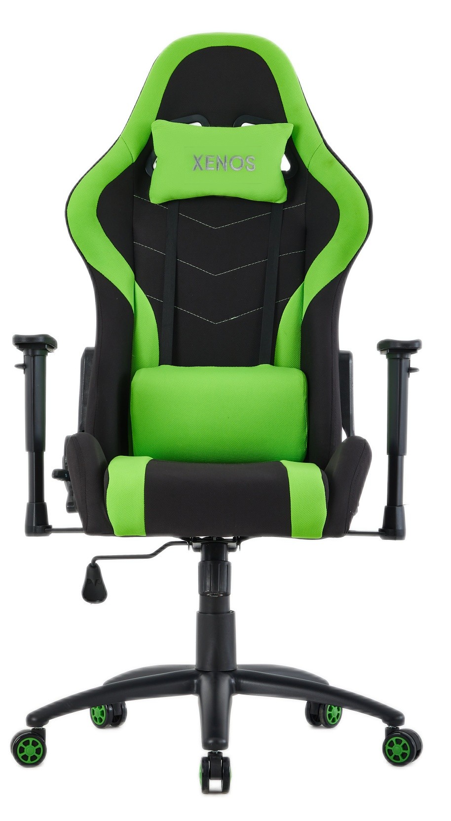 Геймерское кресло Xenos Nox Black/Green