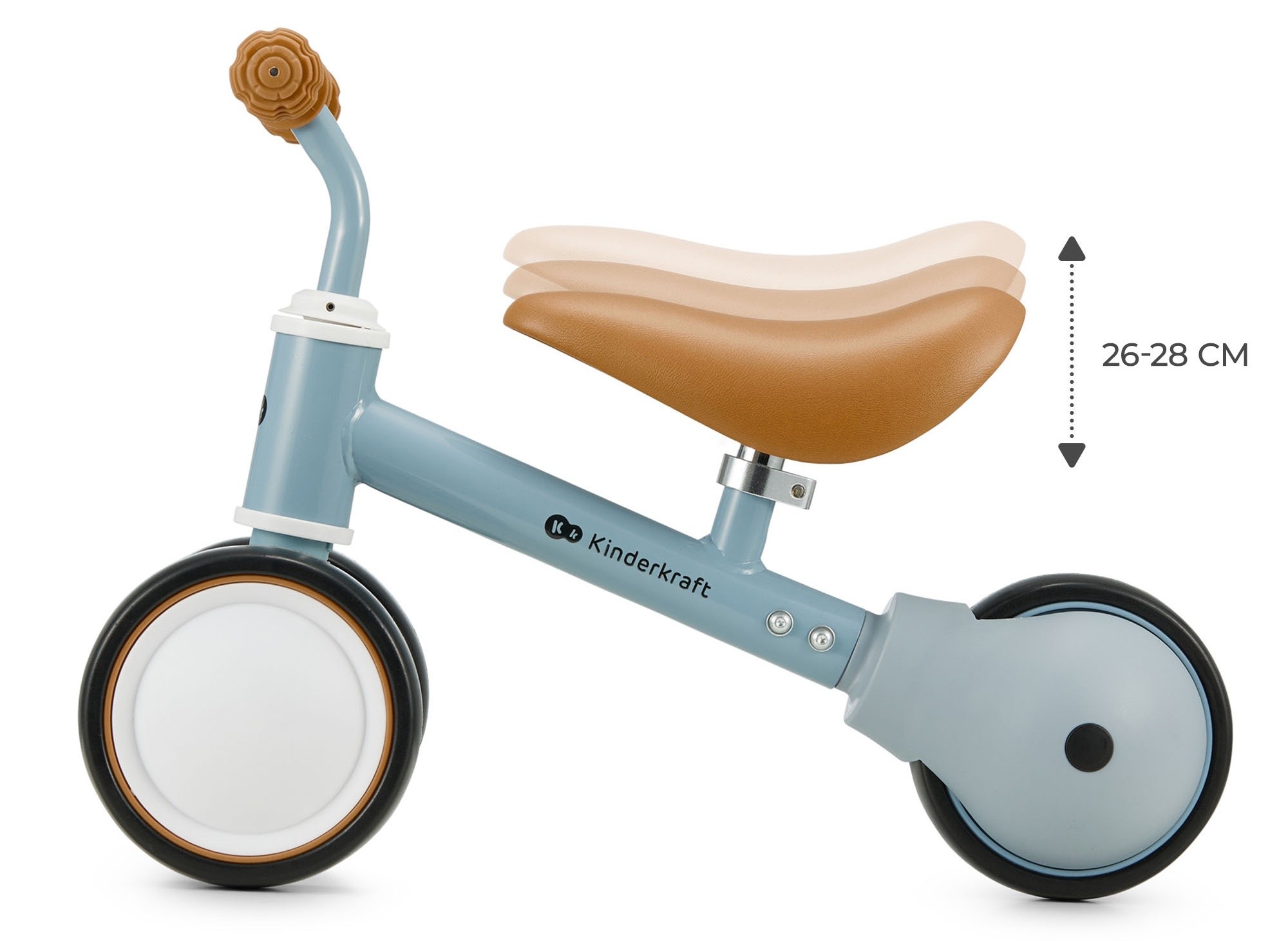Беговел Kinderkraft Cutie Light Blue (KRCUTI00BLU0000)