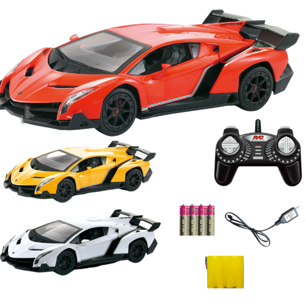 Lamborghini 1:18 на пульте управления, с аккумулятором на 4.8V, 3 цвета