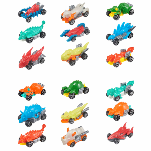 Набор из 3 машинок Teamsterz Beast Machines Die-Cast, в асс.
