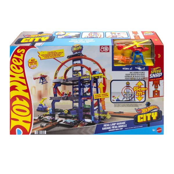 Игровой набор Hot Wheels «Гараж с мега-петлёй»