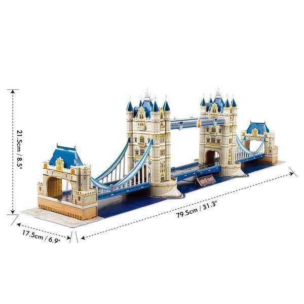 3D пазл “Тауэрский мост”, 120 элементов
