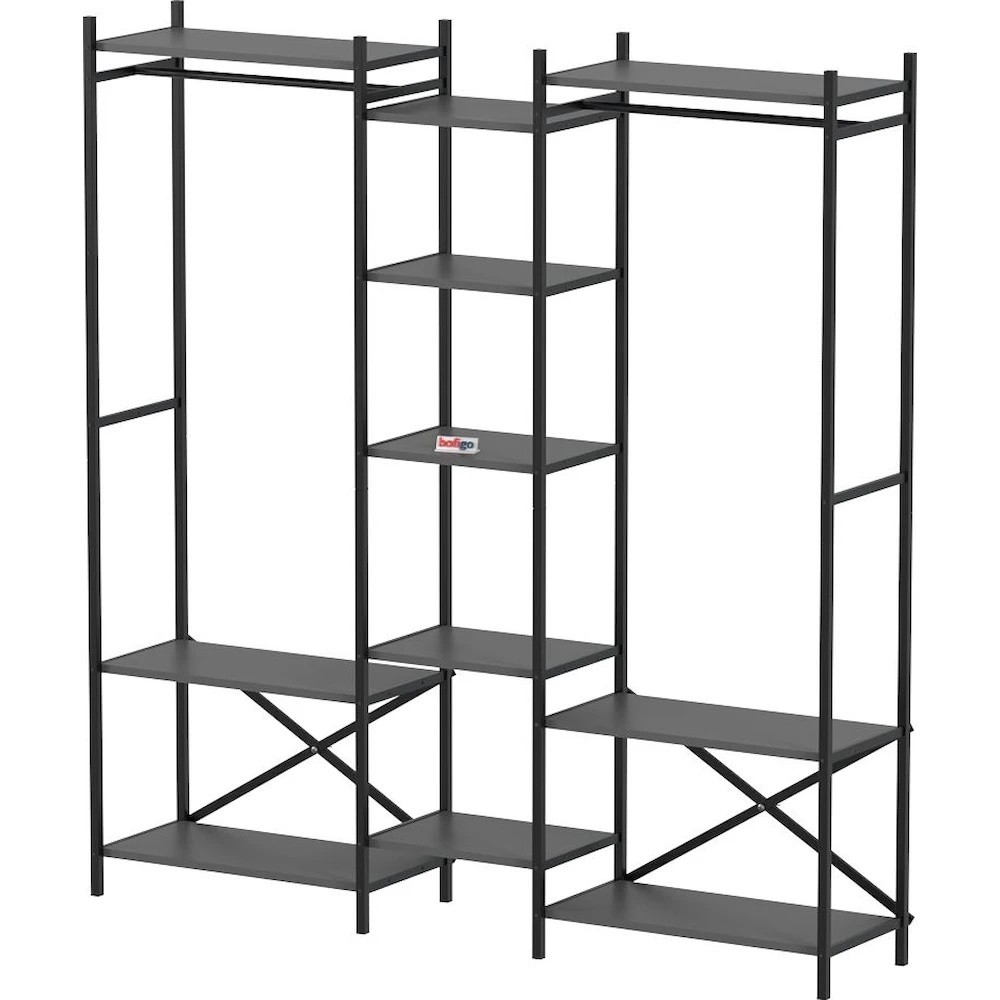 Гардеробная стойка для одежды Bofigo 26-10-08 Anthracite
