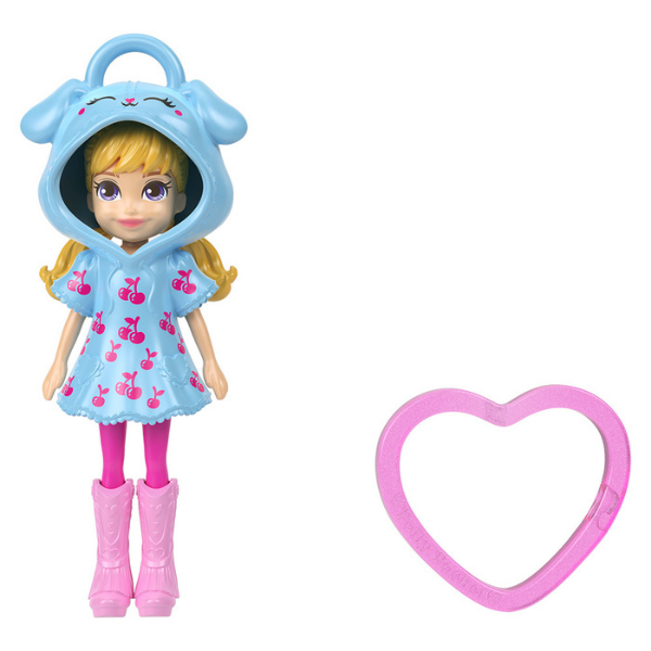 Мини-кукла «Polly Pocket» с брелком, в асс.