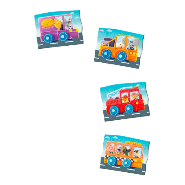 Магнитная игра «Автомобильное путешествие», 8 элем.