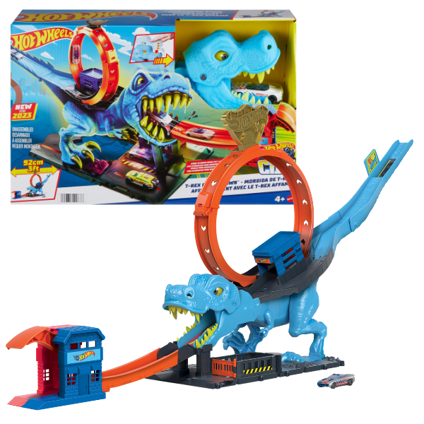 Hot Wheels Игровой набор «Т-Рекс — Разрушитель городов»