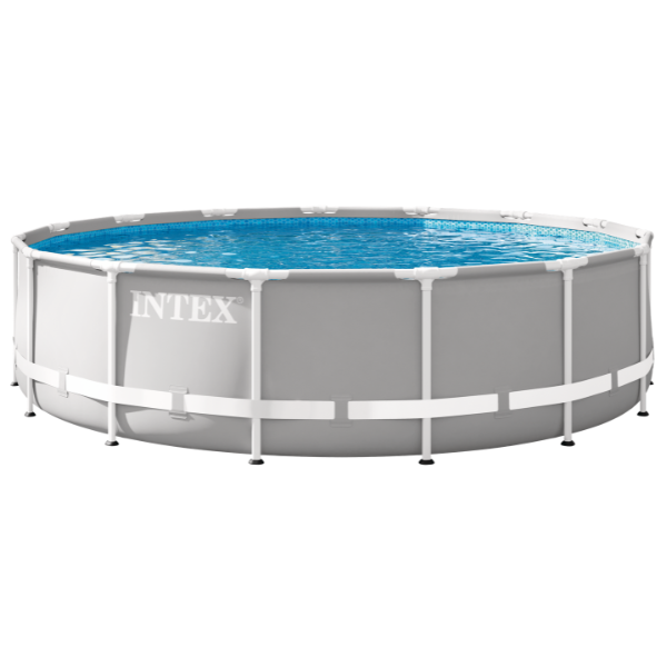 INTEX Бассейн PRISM FRAME PREMIUM 457х107см, 14614Л, металлический каркас, с фильтрующим насосом