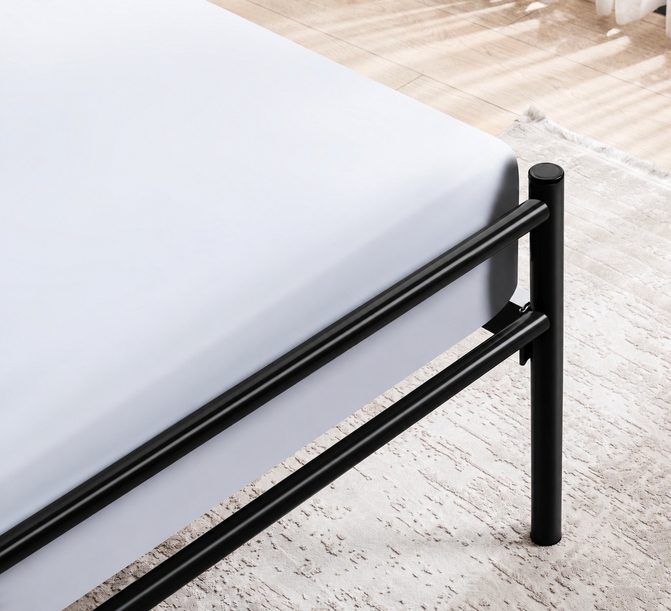 Кровать Evger KL-91 90x200cm Black