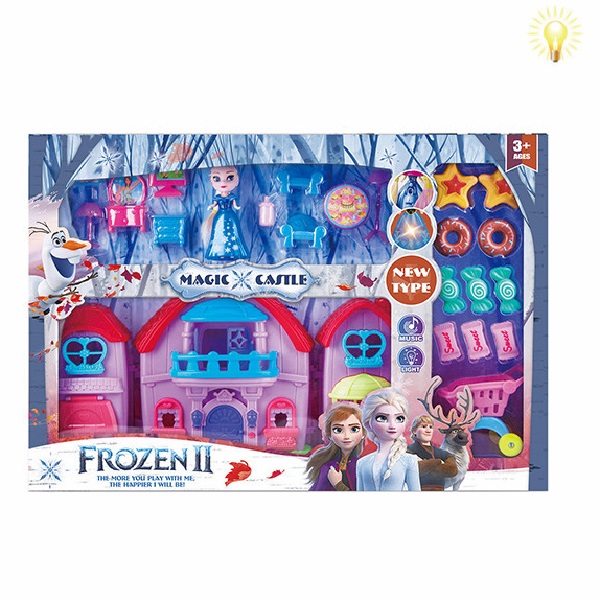 Игровой набор Magic Castle FROZEN (свет)