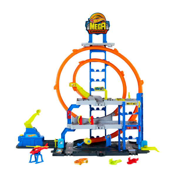 Игровой набор Hot Wheels «Гараж с мега-петлёй»