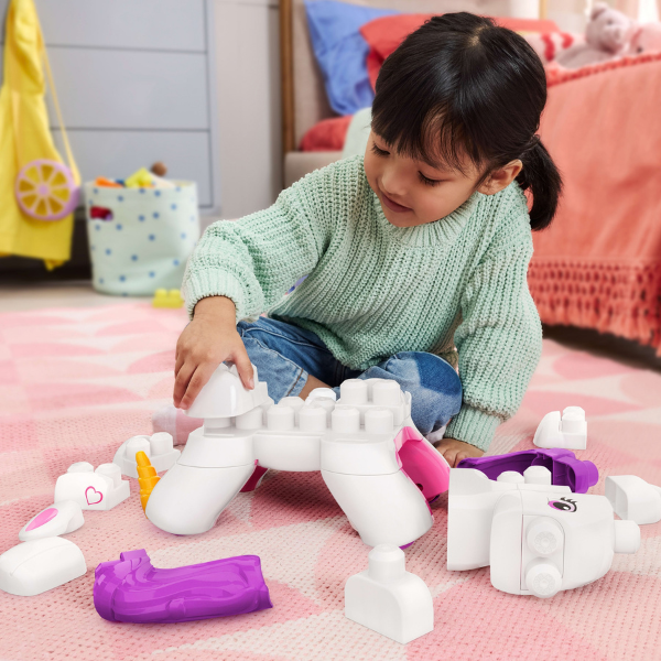 Конструктор 3 в 1 «Волшебный единорог» MEGA BLOKS, 26 деталей