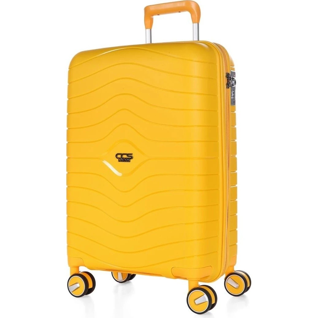Чемодан CCS 5242 S Yellow