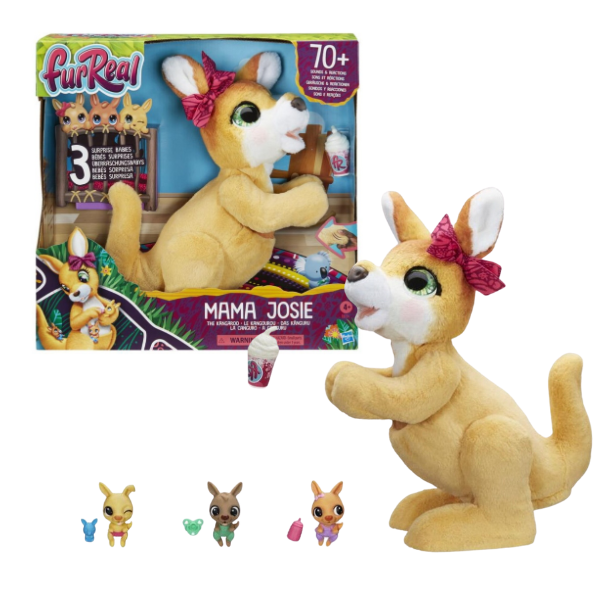Интерактивная игрушка «Кенгуру мама Джози с сюрпризом», серия FurReal Friends