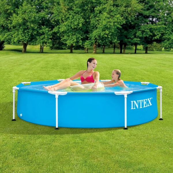 INTEX Бассейн METAL FRAME 244x51cm, 1828Л, металлический каркас