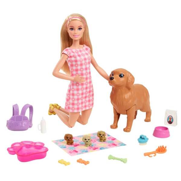 Игровой набор Barbie «Новорожденные щенки»