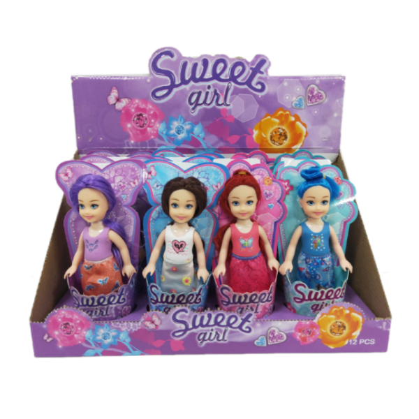 Мини кукла «Sweet girl» 15см, (в асс.)