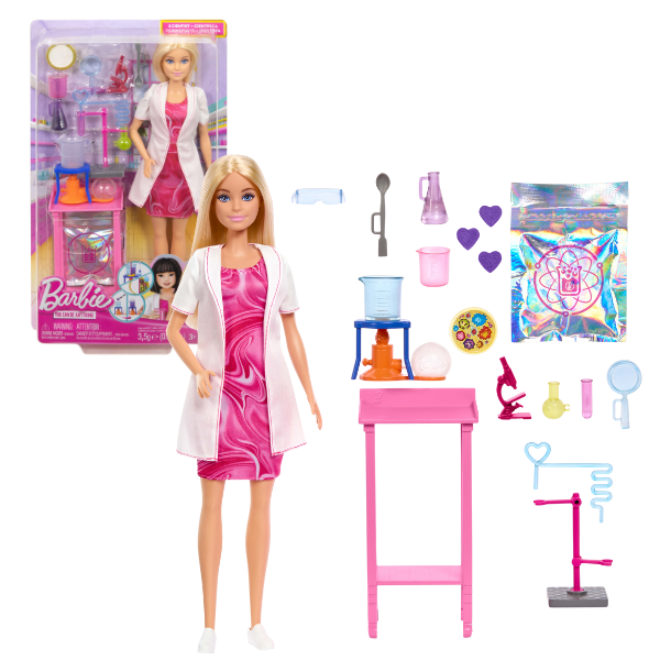 Кукла Barbie «Учёный», с аксессуарами