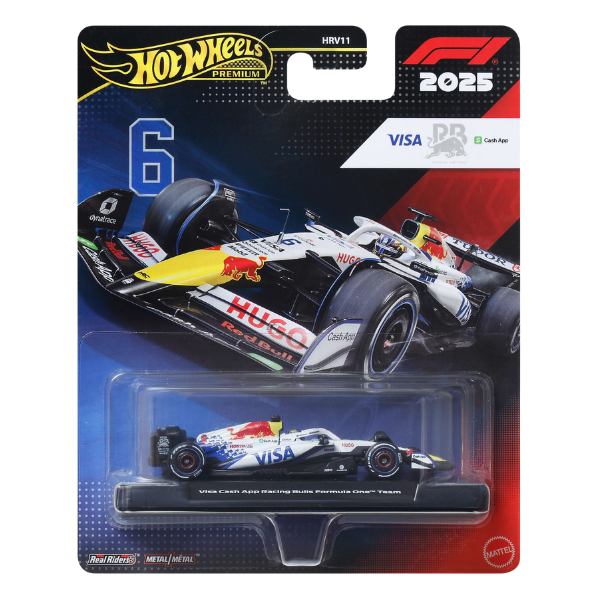 Коллекционная машинка Hot Wheels Premium «VCARB: Isack Hadjar #6», 1:64