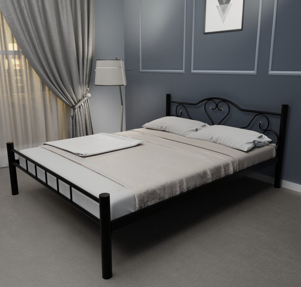 Кровать Evger K-50 140x200cm Black