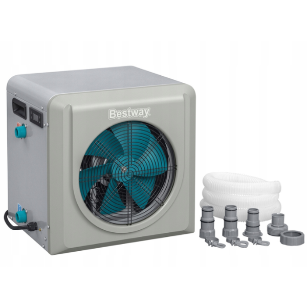 Тепловой насос Bestway для нагрева воды в бассейнах до 30 m³, 4.4 кВт, 2 м3/ч