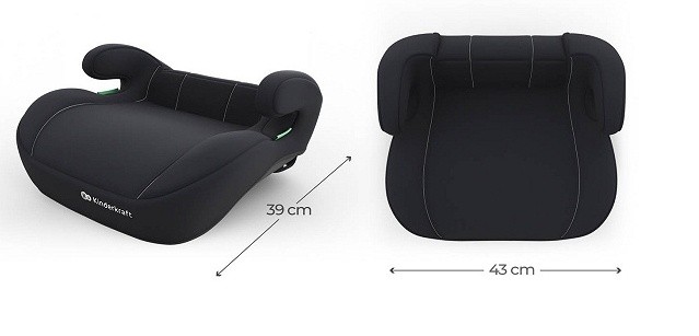 Детское автокресло Kinderkraft I-Spark 2 Plus i-Size Black (KCISPA02BLKPL00)