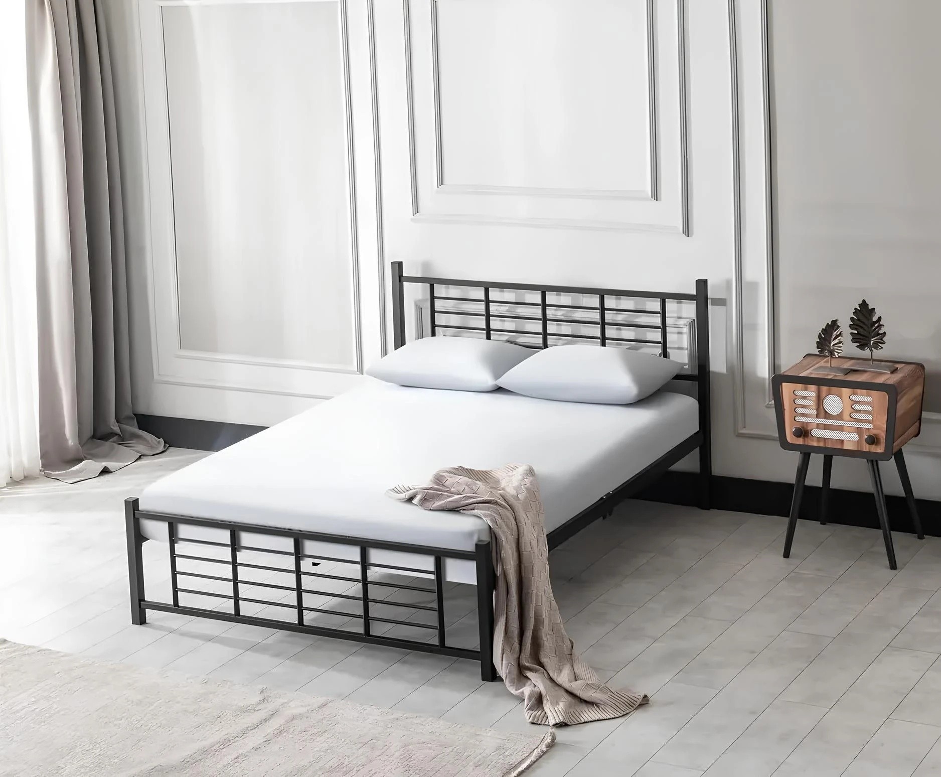 Кровать Evger K-01 160x200cm Black