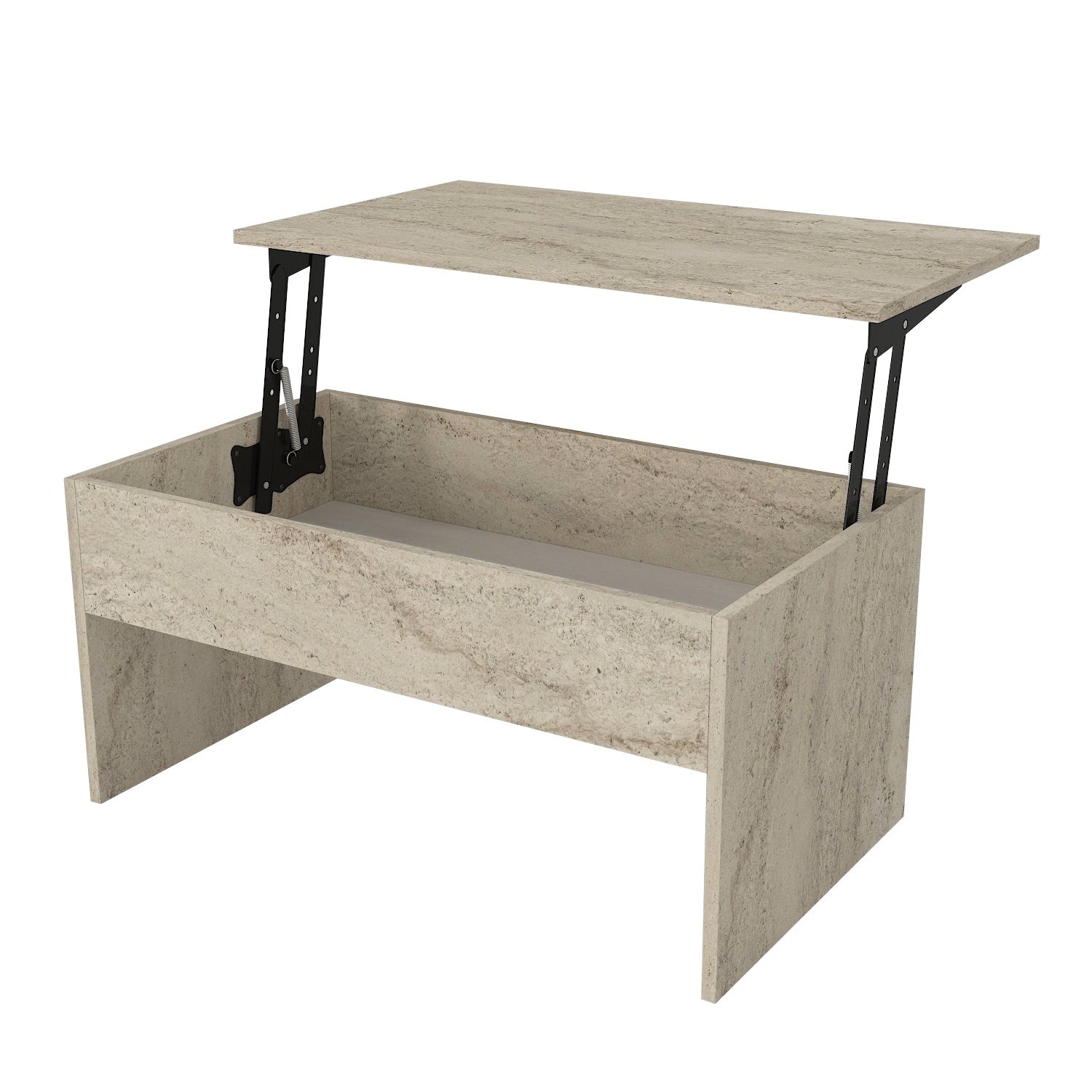 Журнальный столик Hanah Home Akilli Travertine