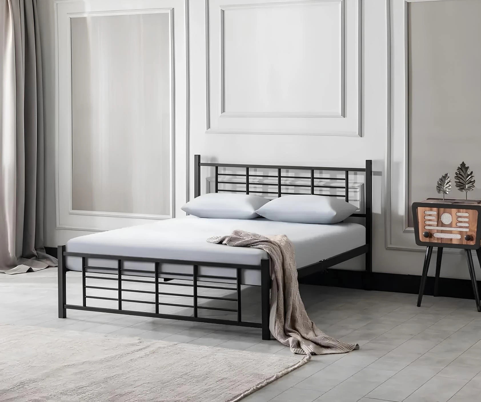 Кровать Evger K-01 160x200cm Black