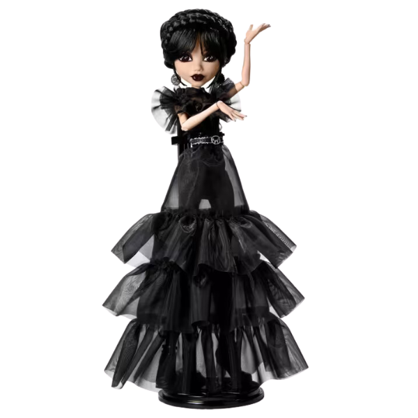 Игровой набор Monster High «Кукла Wednesday в платье», с аксессуарами