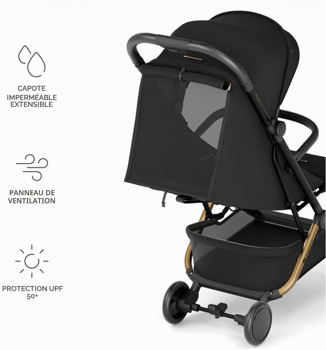 Коляска Kinderkraft Pilot 2 Black (KSPILO02BLK0000)