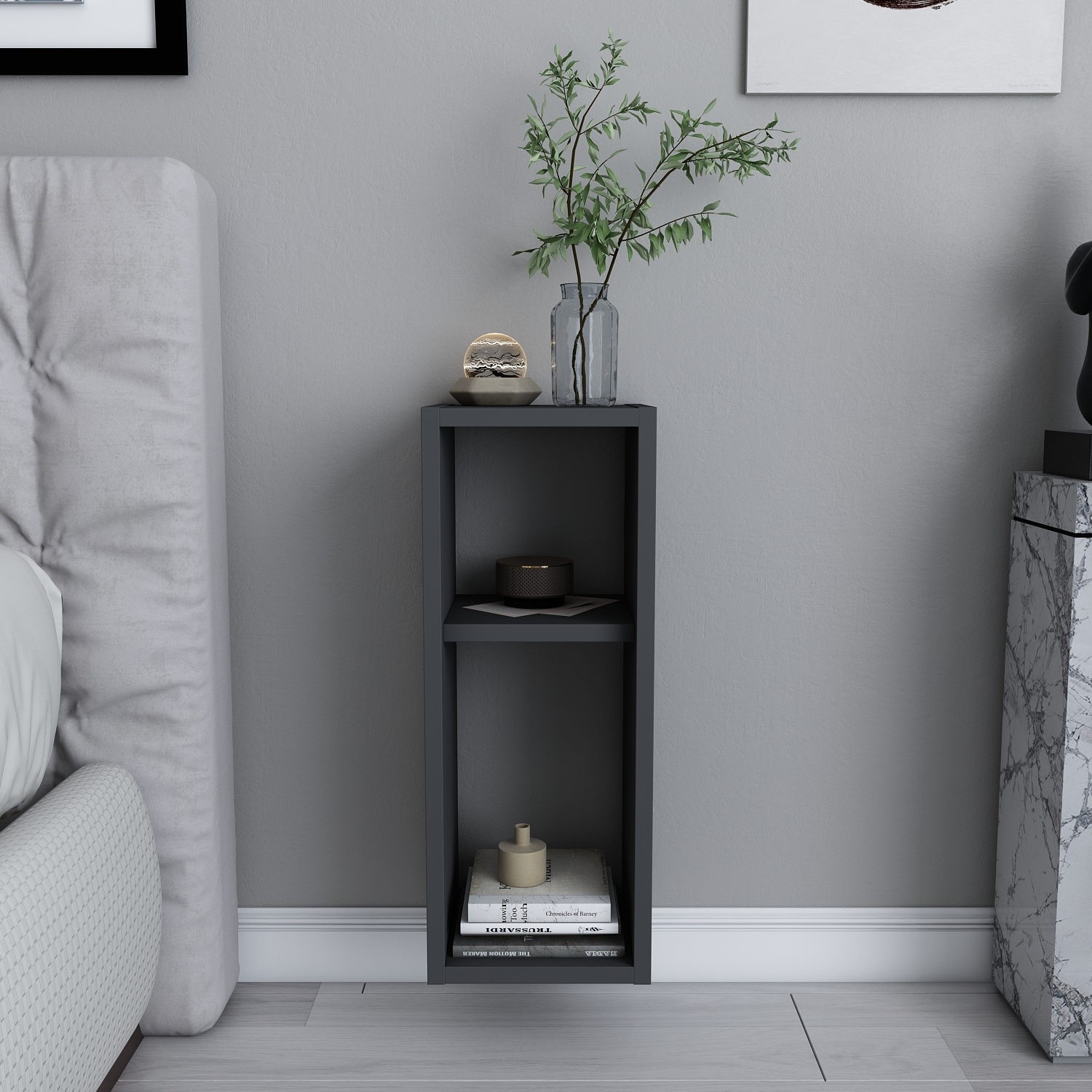 Прикроватная тумба Hanah Home Sault Anthracite