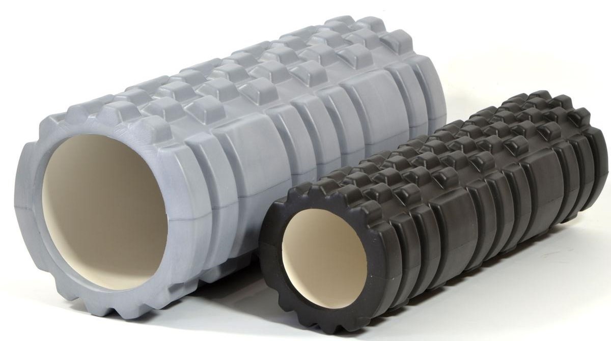 Валик для массажа Enero Duo Roller Grey/Black