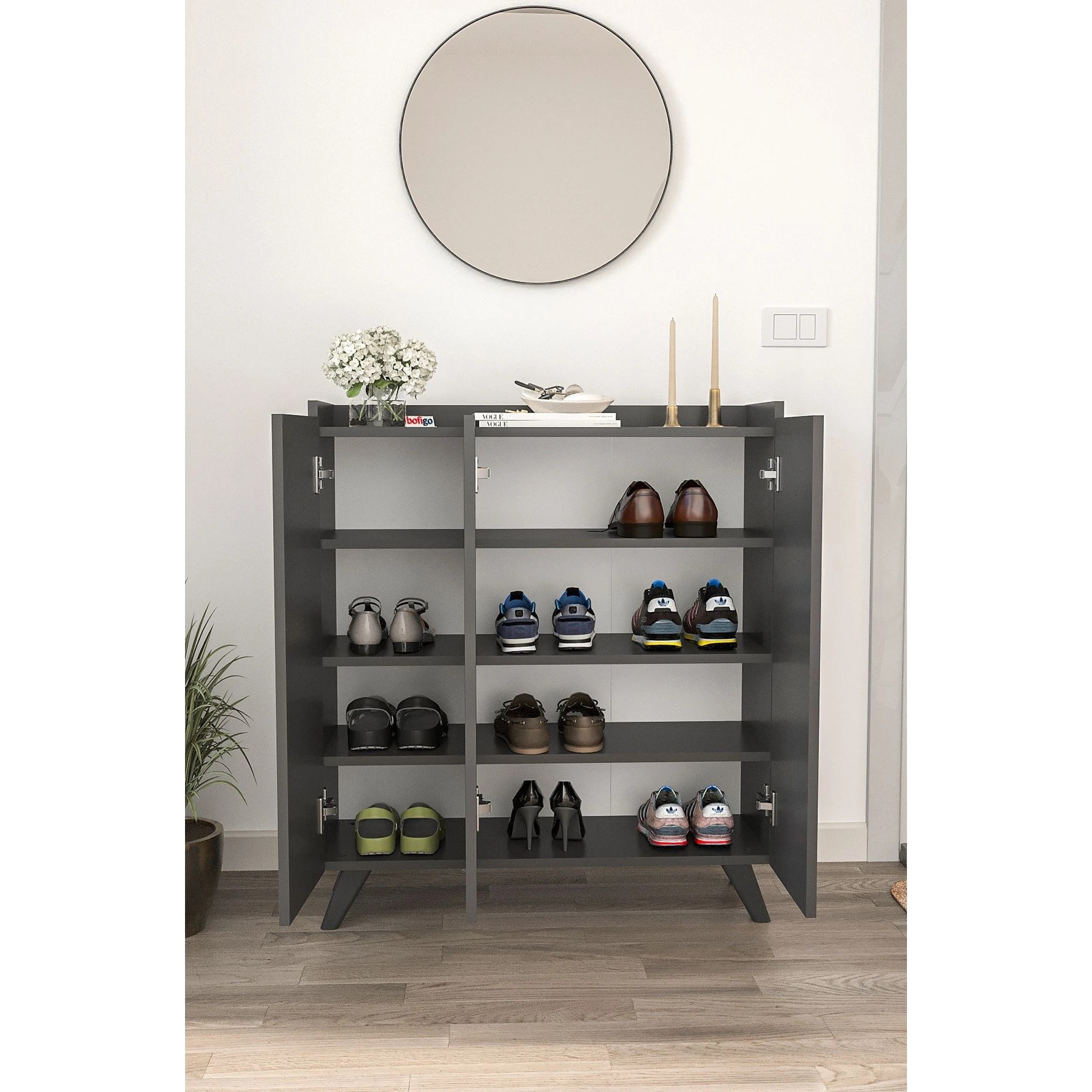 Обувница Bofigo 12-30-08 Anthracite