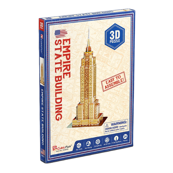 3D пазл «Эмпайр-стейт-билдинг», 24 элем.