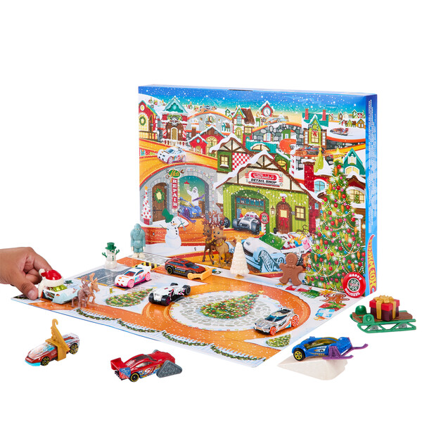 Hot Wheels «Праздничный Адвент-календарь»