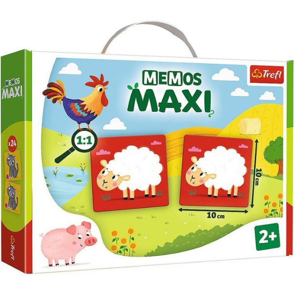 Игра на память «Memos Maxi: Ферма», 24 эл.