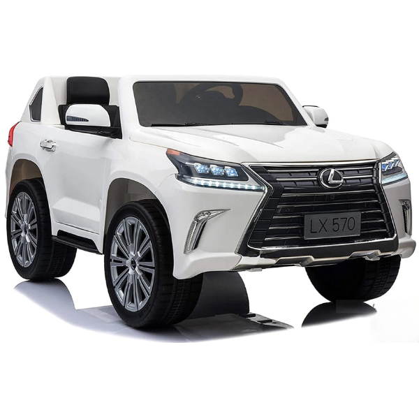 Машина LEXUS LX570, Аккумулятор 12V7AH, 2 мотора 35W, EVA колеса, кожаные сидения, звук двигателя, MP4