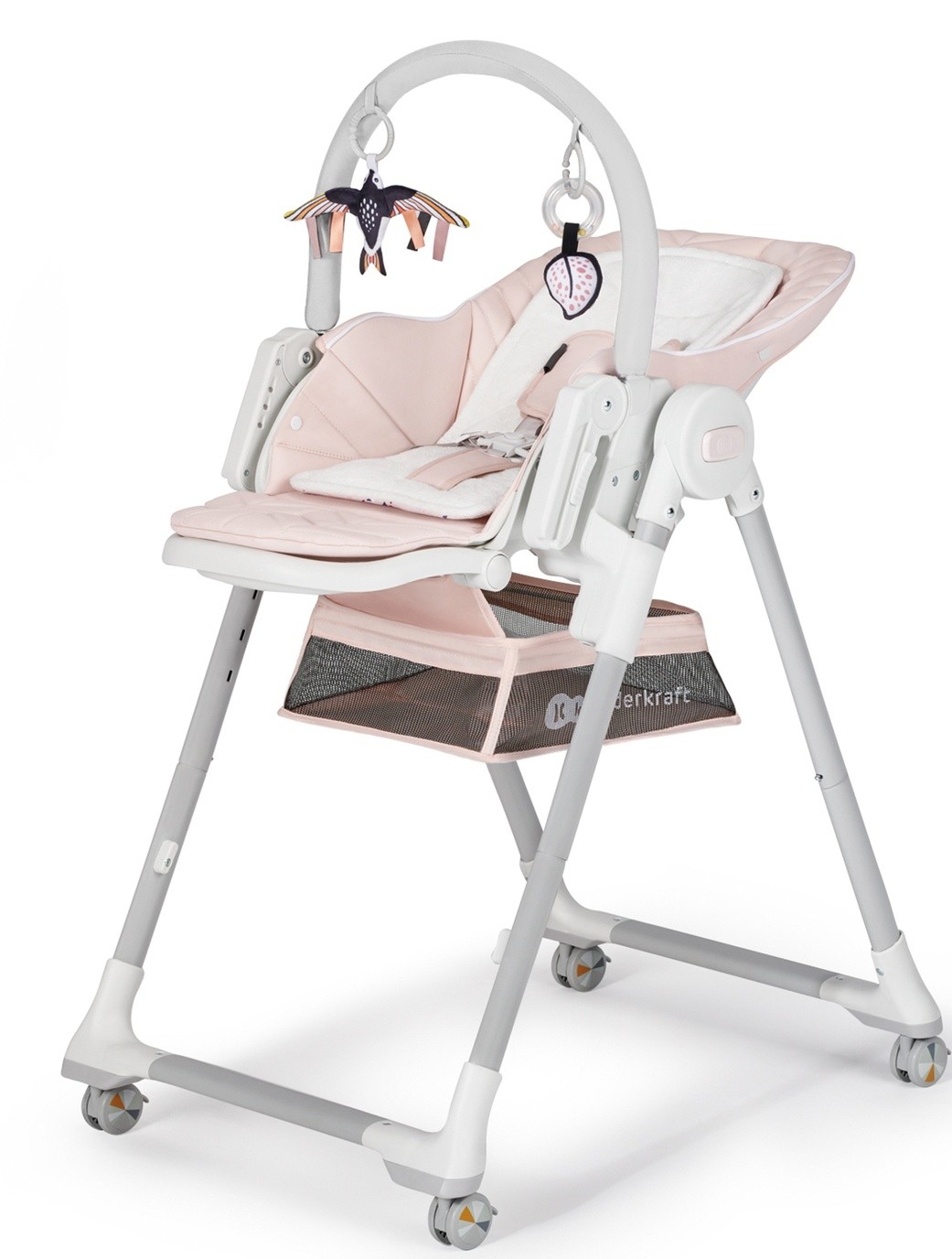 Стульчик для кормления Kinderkraft Lastree Pink (KHLAST00PNK0000)