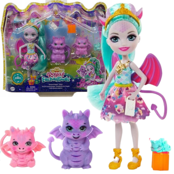 Enchantimals Набор «Семья Драконицы Дианы»