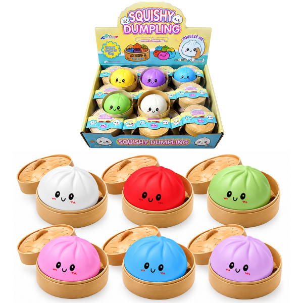 Игрушка-антистресс «Flippy Squishy: Dumpling», 5 × 5 × 5 см