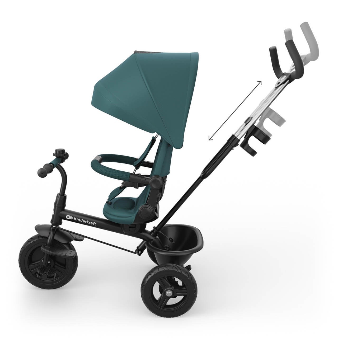 Детский велосипед Kinderkraft Aston 2 Plus Green (KRASTO02GREPL00)