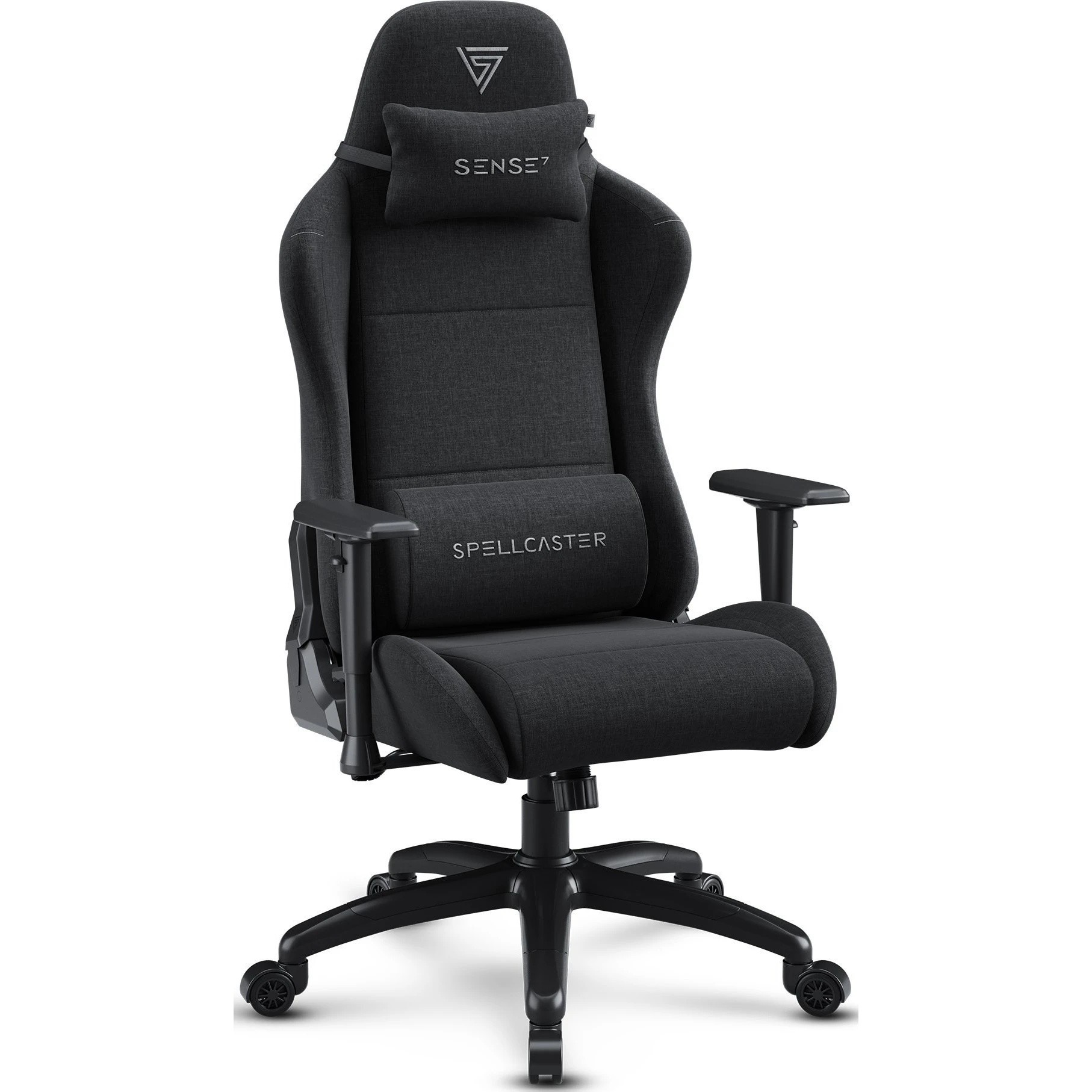 Геймерское кресло Sense7 Spellcaster FUKU XL Fabric Black