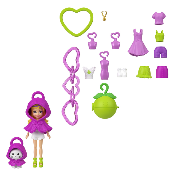 Брелок Polly Pocket, серия «Фрукты», в асс.