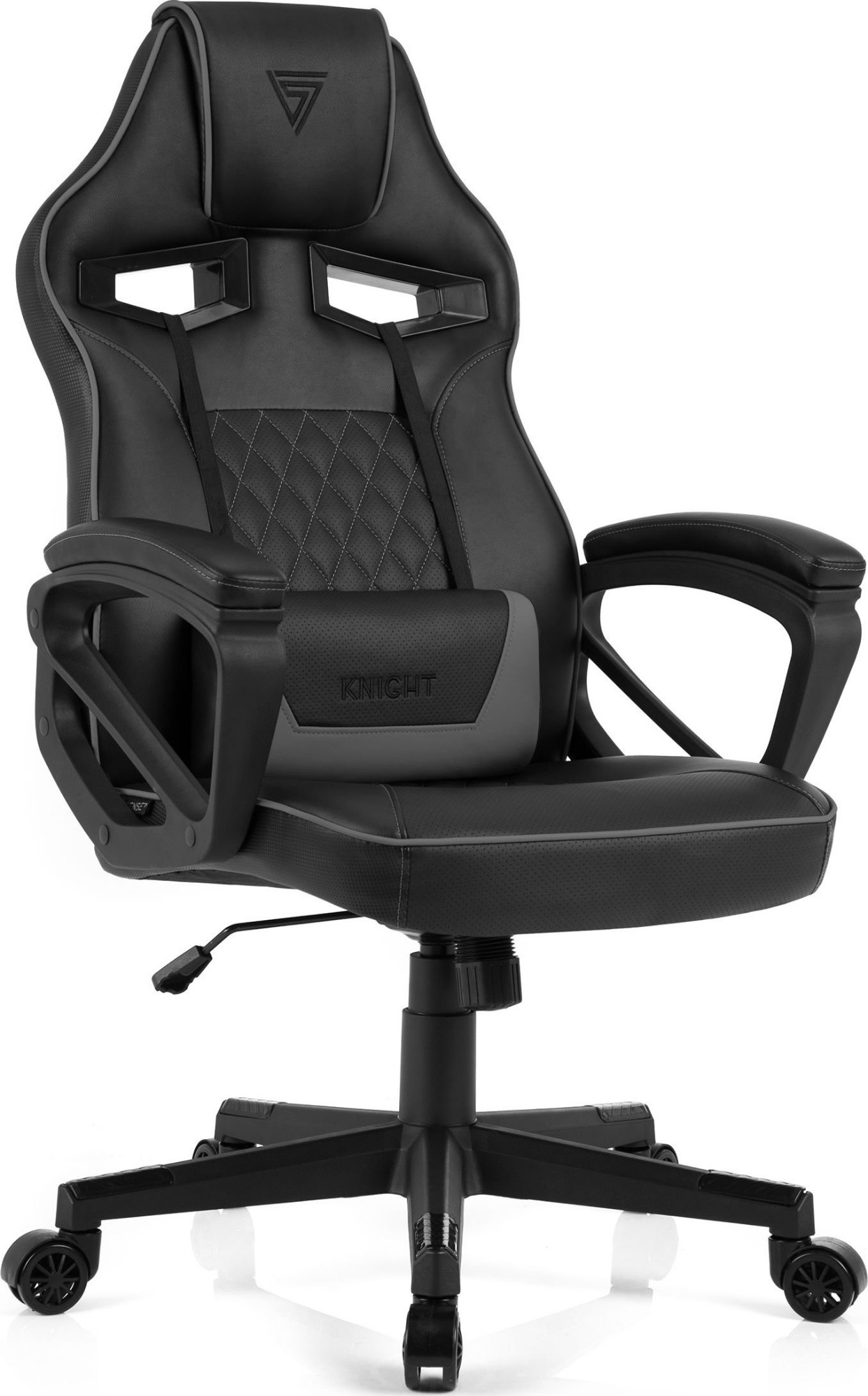 Геймерское кресло Sense7 Knight Black and Gray