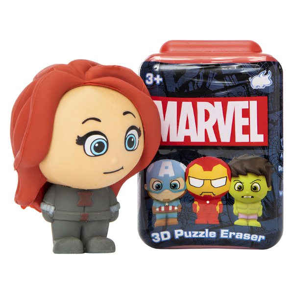 3D ластик из серии «Marvel», 6 моделей