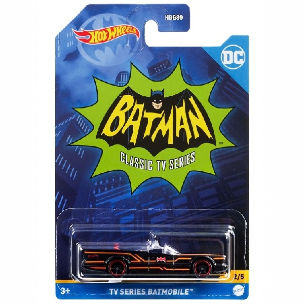 Hot Wheels Тематическая машинка «Batman» (в асс.)