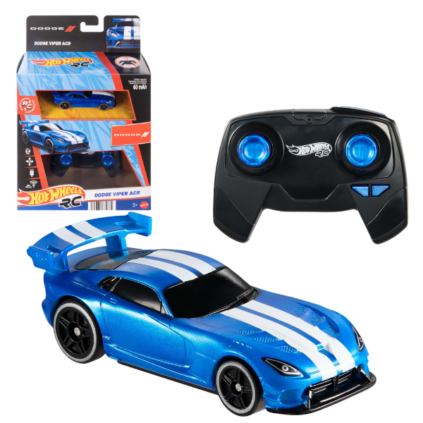 Радиоуправляемая машинка Hot Wheels RC Dodge Viper ACR, 1:64